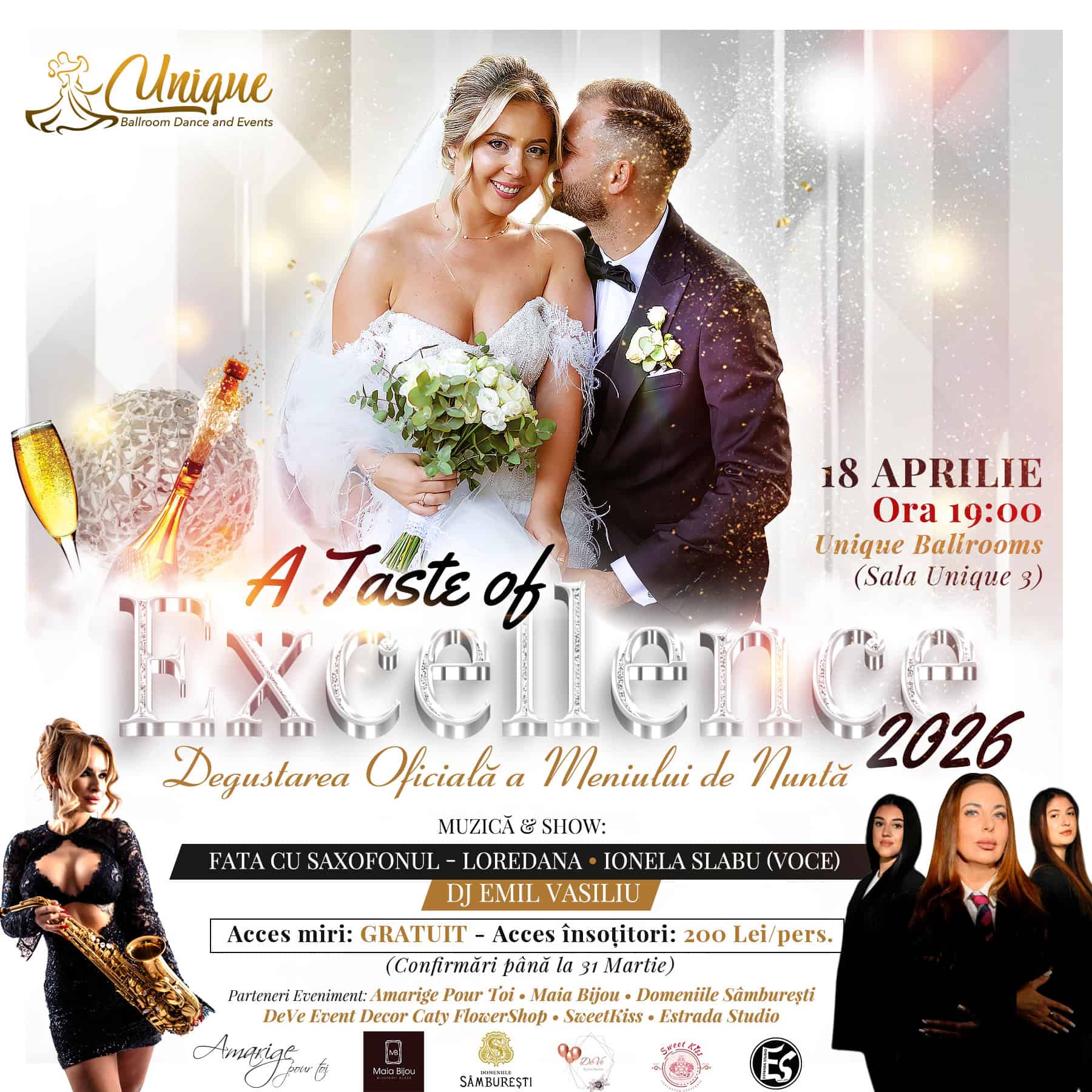 A TASTE OF EXCELLENCE 2026: Avanpremiera Nunții Voastre