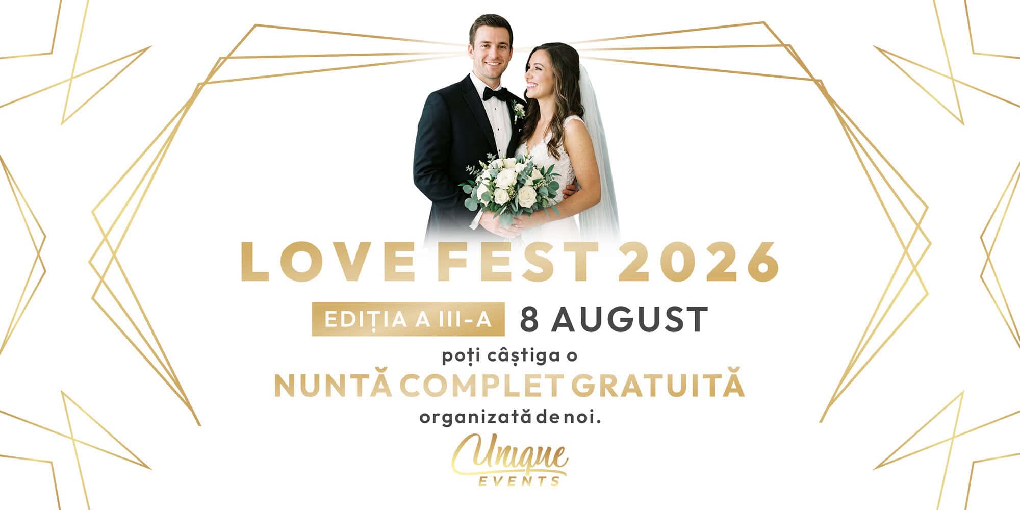 Love Fest 2026 — Unique Galați banner