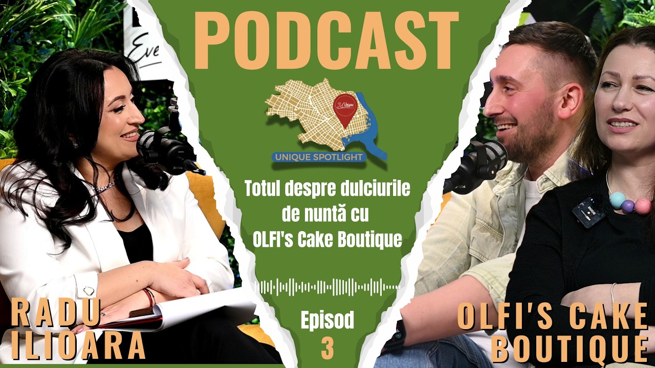 Totul despre dulciurile de nuntă cu OLFI's Cake Boutique | Unique Spotlight Ep. 3