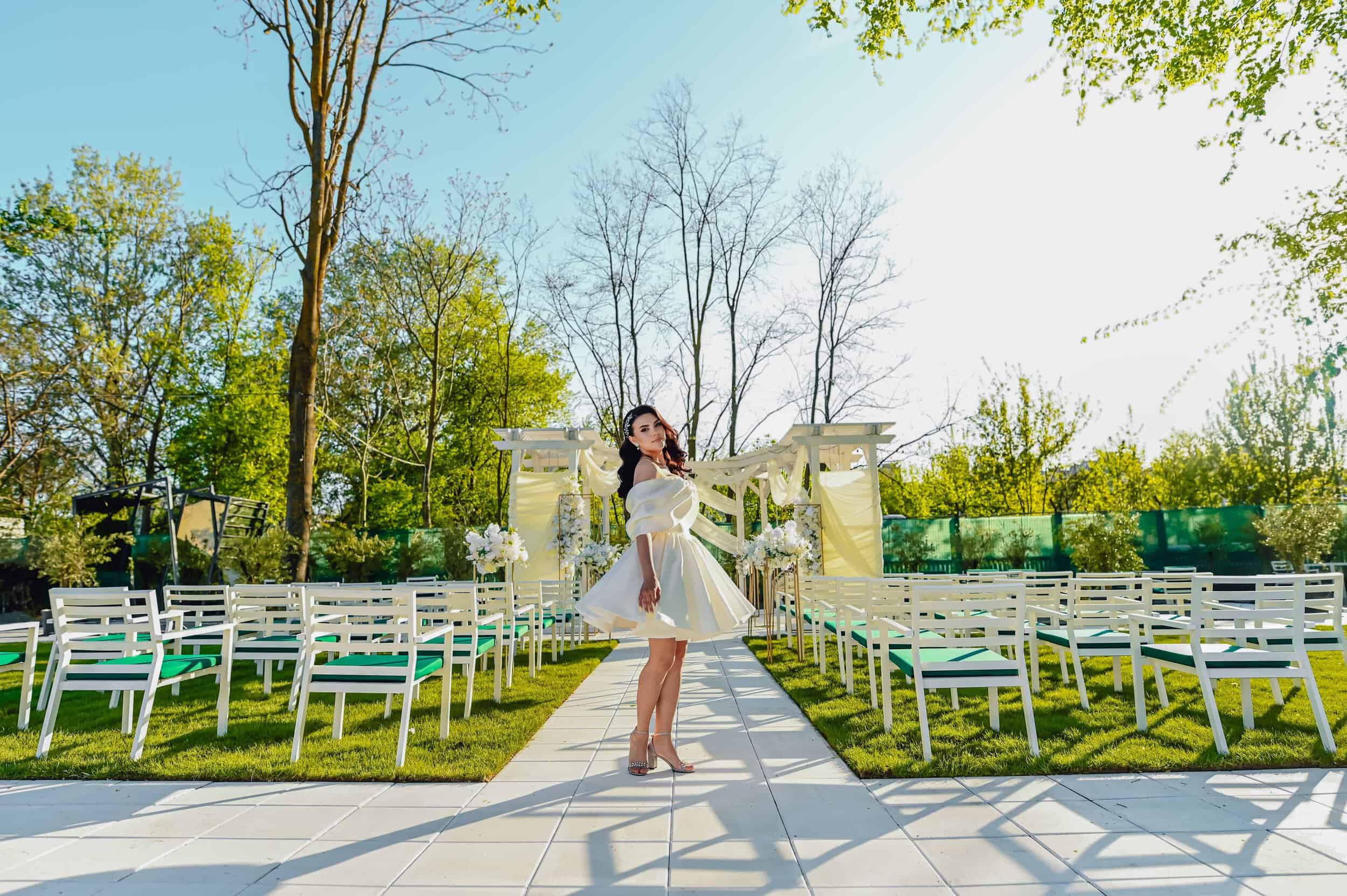 Decor floral cununie civilă Grădina Proposal Unique Galați – fotografie 10